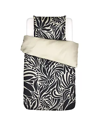 ESSENZA | Ropa de cama de satén 70x90cm / 140x220cm ALLORI Antracita | 
